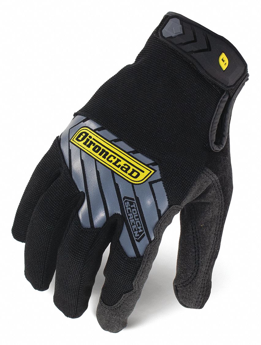 IRONCLAD Mechanics Gloves L ( 9 ), Mechanics Glove, Synthetic Leather