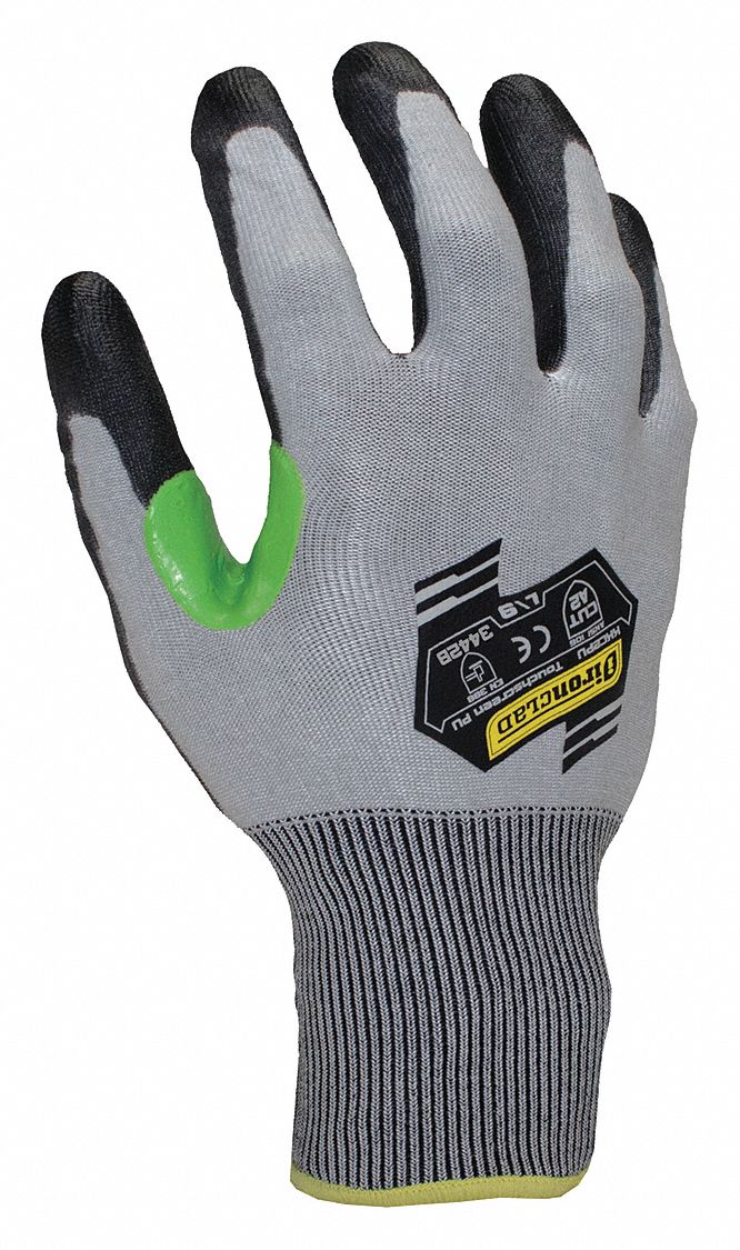 IRONCLAD KKC2PU06XXL CutResistant Gloves,2XL/11,PR PK 10