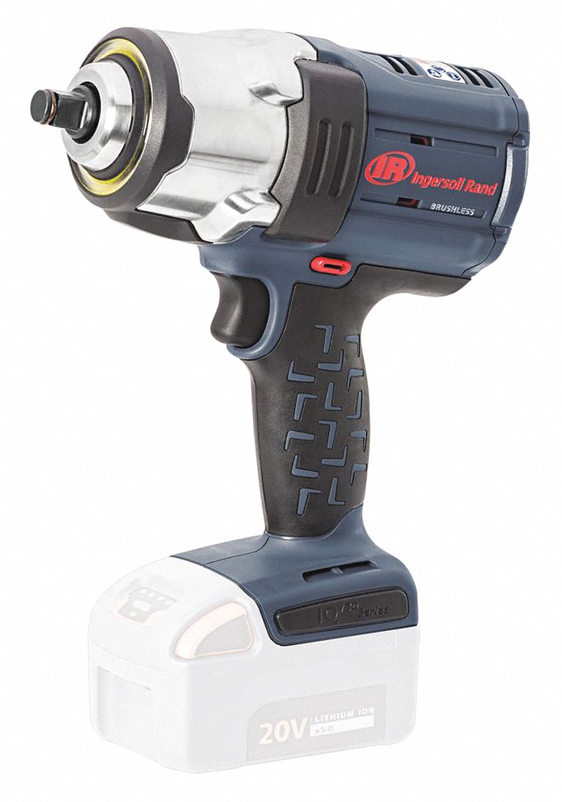 INGERSOLL RAND Cordless, Impact Wrench, 20V DC, 1,500 ftlb Breakaway