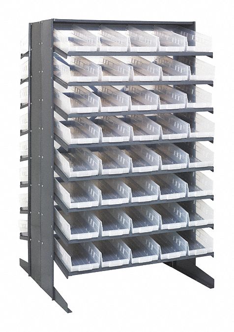 QUANTUM STORAGE SYSTEMS, 36 in x 36 in x 60 in, 2 Sided, Pick Rack ...