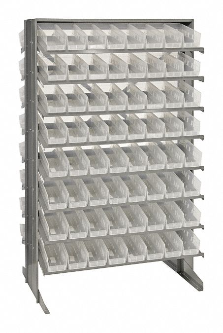 QUANTUM STORAGE SYSTEMS, 36 in x 24 in x 60 in, 2 Sided, Pick Rack ...