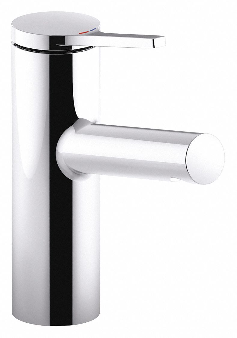 Kohler Straight Bathroom Sink Faucet Joystick Faucet Handle Type