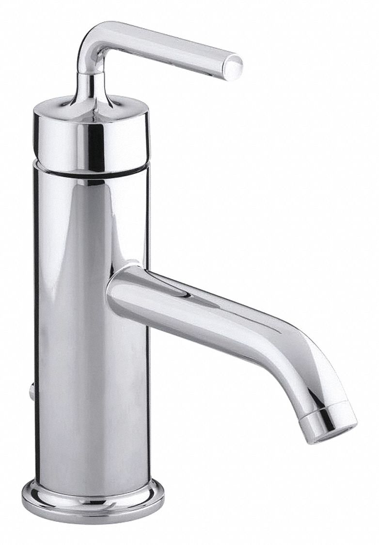 Straight Chrome Kohler Purist Brass