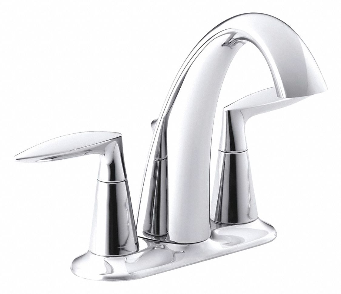 Low Arc Chrome Kohler Alteo Brass 1.2gpm