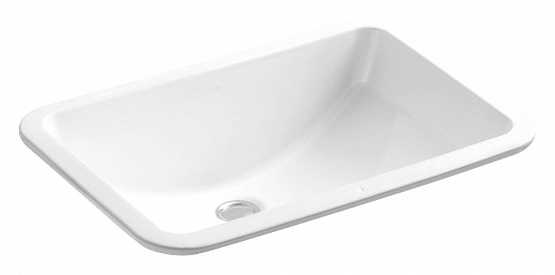KOHLER Kohler, Ladena® Series, 18 5/8 in x 12 1/4 in, Vitreous China