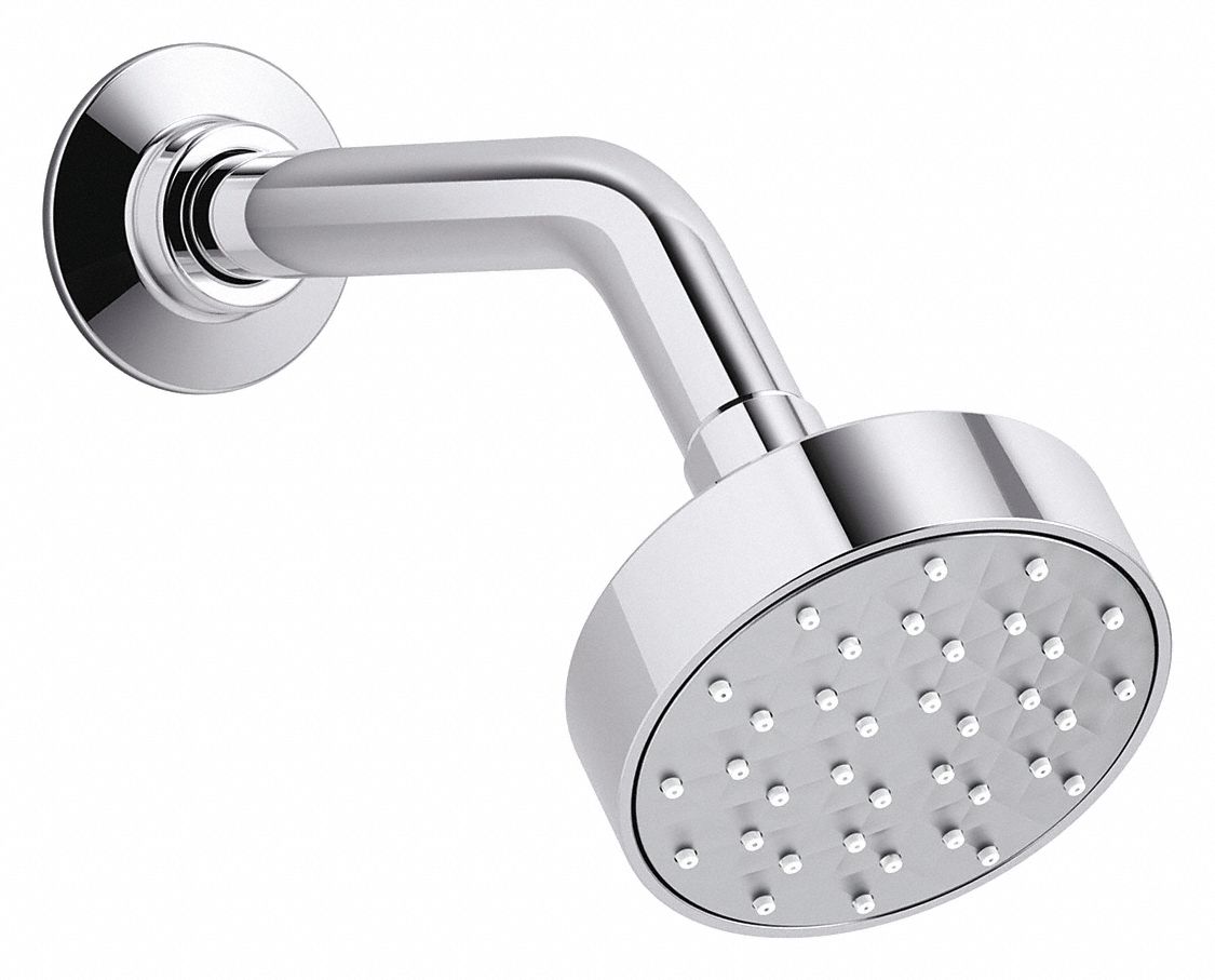 KOHLER Kohler, Wall Mounted, Showerhead, 1.5 gpm, Polished Chrome