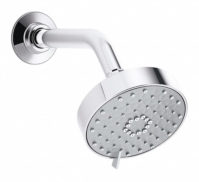 KOHLER Kohler, Wall Mounted, Showerhead, 2 gpm, Polished Chrome