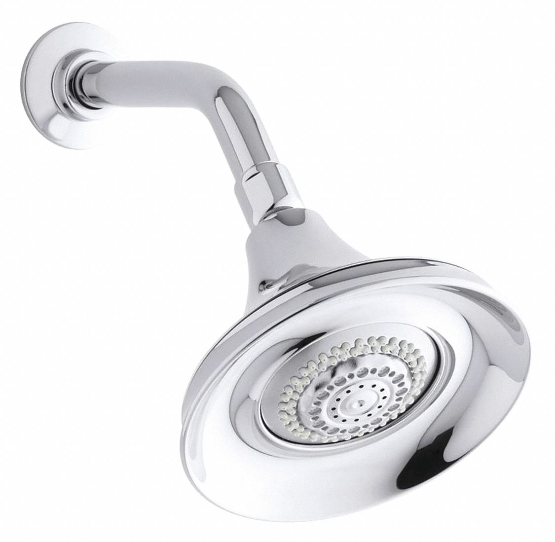 Kohler Kohler Wall Mounted Showerhead 1 75 Gpm Polished Chrome 493h89 K 10240 Cp Grainger