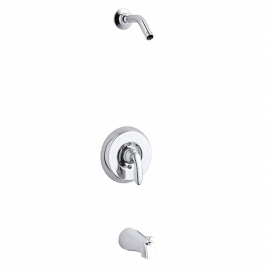 Kohler K-P15290-4-CP Coralais Deck-Mount High-Flow Bath Faucet