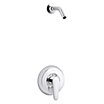Shower Faucets With Fixed Shower Arms, No Showerheads
