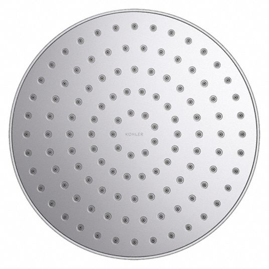 Kohler Showerhead: Kohler, Awaken Rainhead, 2 Gpm Fixed Showerhead Flow 