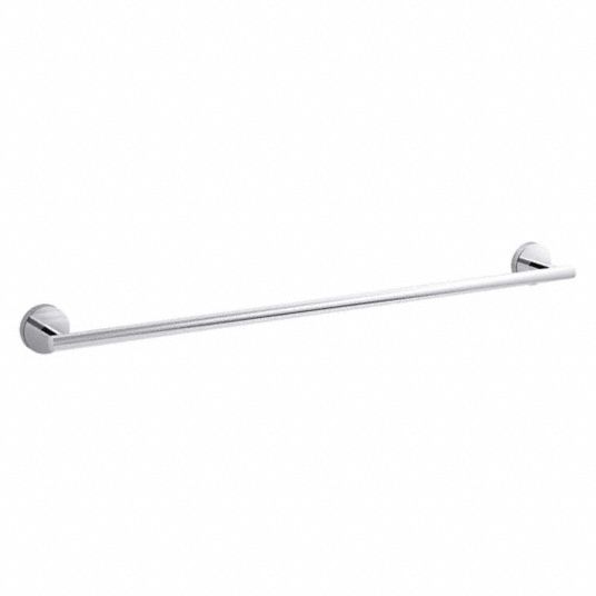 KOHLER, K-27287-CP, Wall Mount, Towel Bar - 493J27|K-27287-CP - Grainger