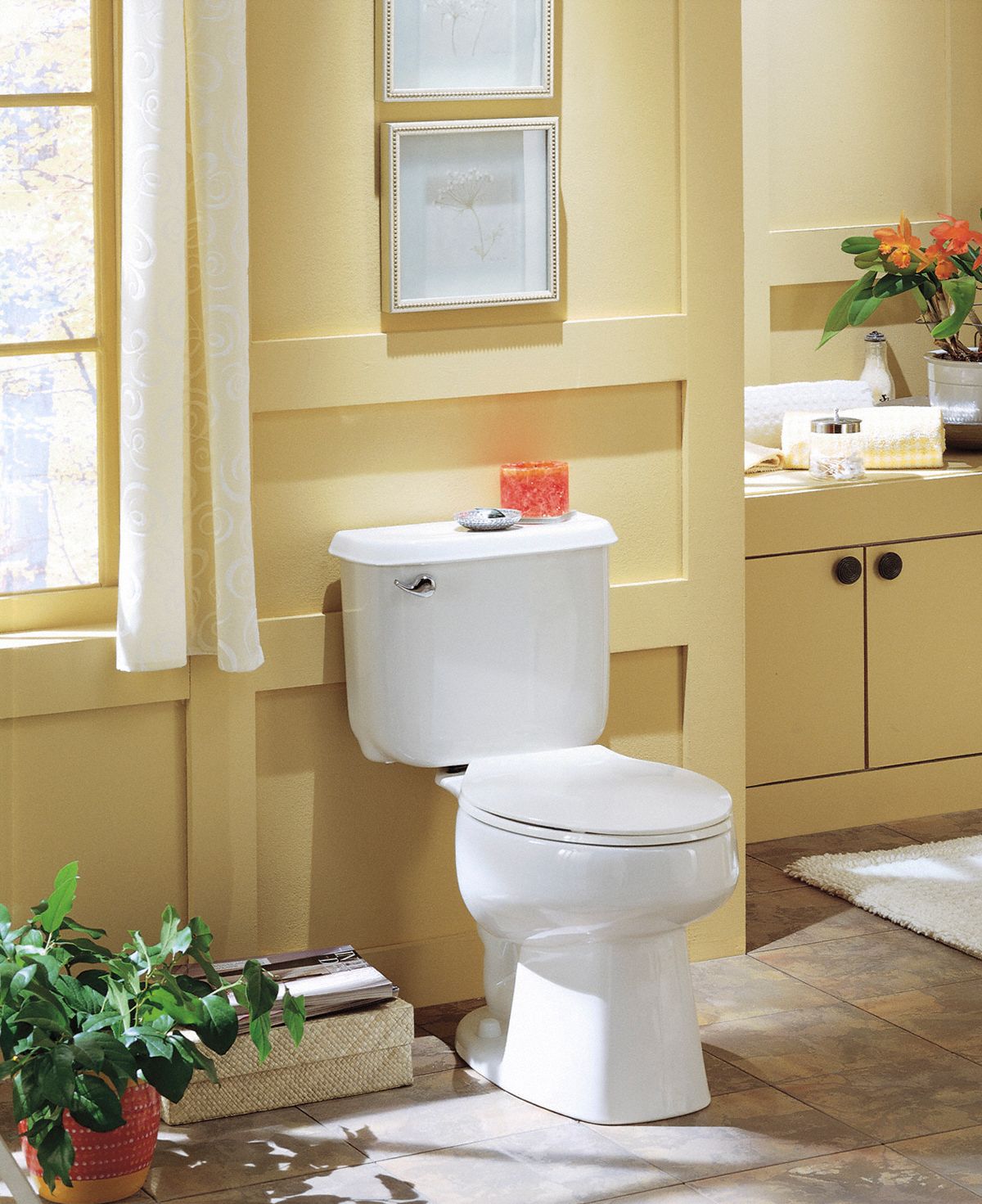KOHLER Elongated, Floor, Gravity Fed, Toilet Bowl, 1.28, 1.6 Gallons