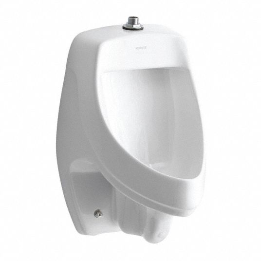 Kohler Dexter(TM), 0.5/1.0 Gallons per Flush, Siphon Jet Urinal ...