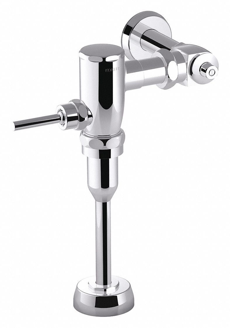 Kohler, 0.125 gpf Gallons per Flush, Manual Flush Valve 493J78K76317CP Grainger