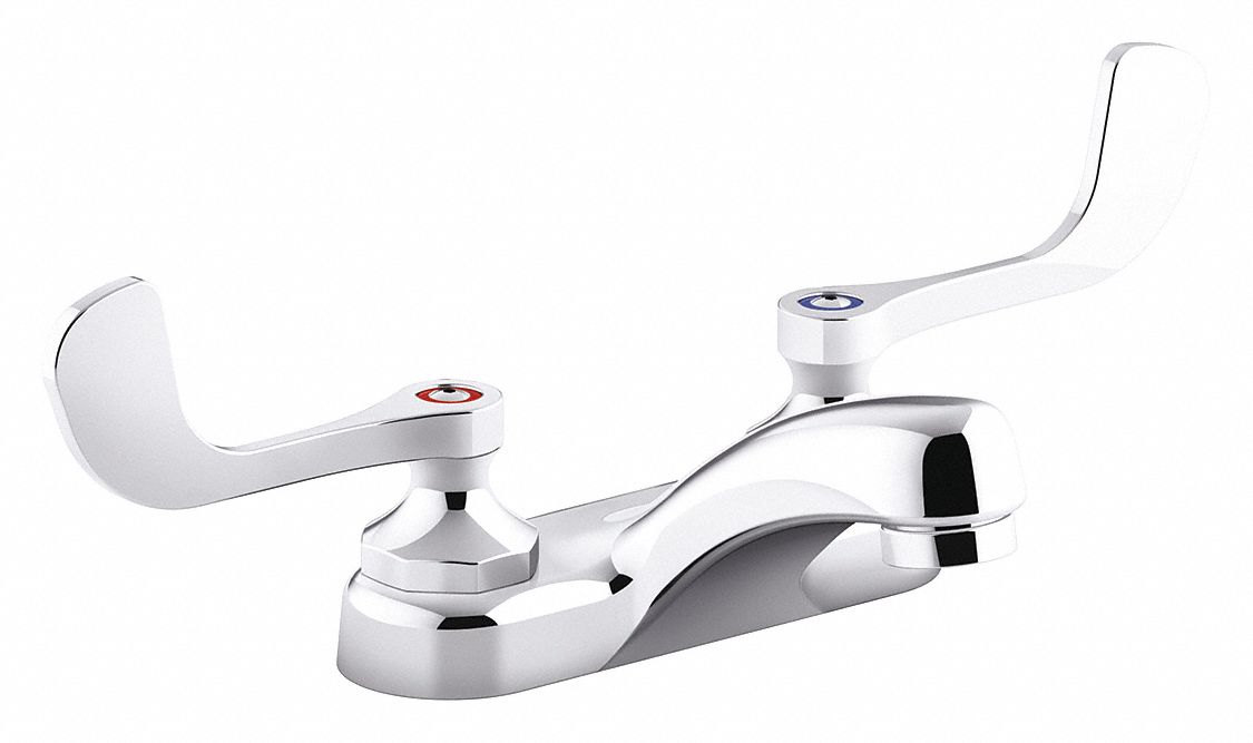 commercial bathroom paddle sink faucet