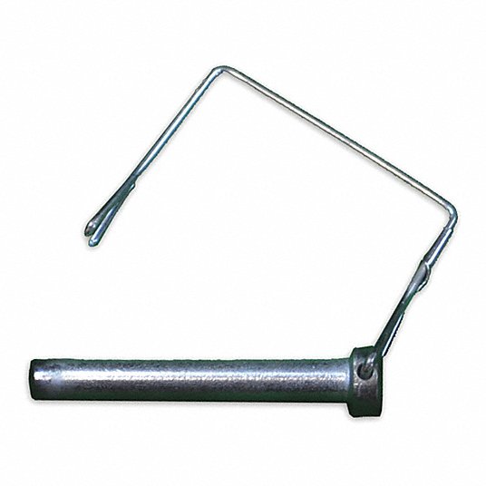 GARLOCK SAFETY SYSTEMS Connecting Pin: Gray Zinc Coated Steel, 2.8 in
