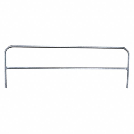 GARLOCK SAFETY SYSTEMS, 10 ft x 3 3/8 ft, 18 3/4 in Mid-Rail Ht ...