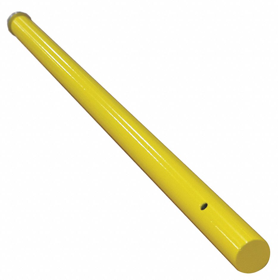Stanchion: 3 3/8 ft Ht, Permanent, Includes Hardware