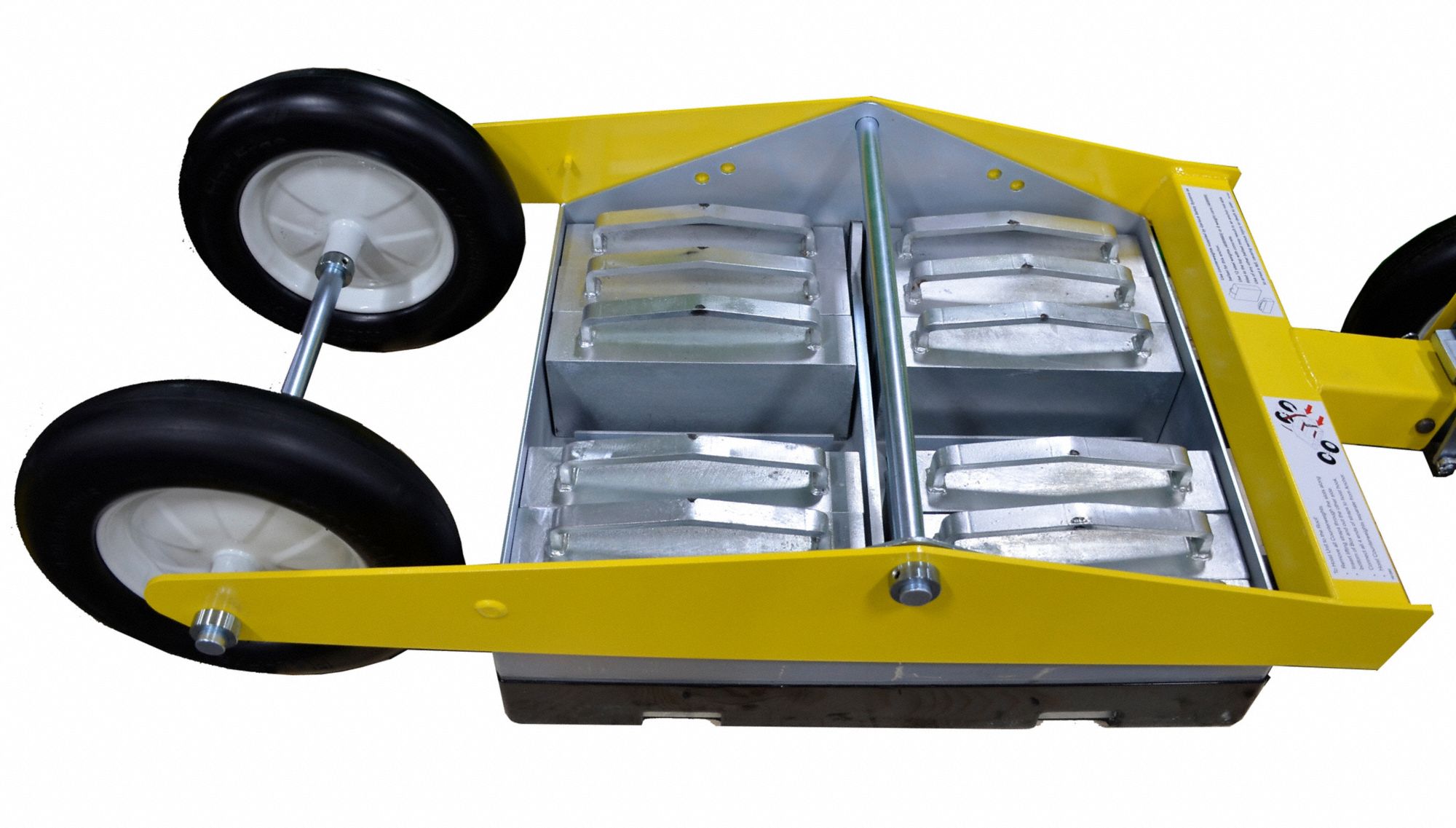 GARLOCK SAFETY SYSTEMS Mobile Tie Off Point, Counterweight, Steel, 5000