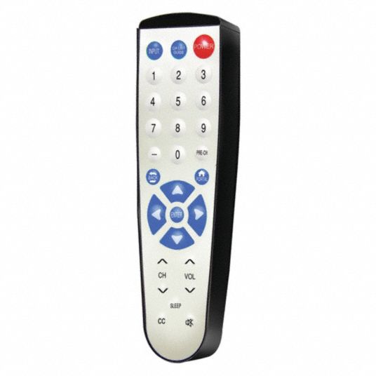 CLEAN REMOTE, Large Buttons, Samsung /LG, Remote Control 493N27CR4