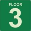 Square Floor 3 Signs