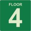 Square Floor 4 Signs