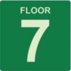 Square Floor 7 Signs