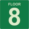 Square Floor 8 Signs