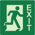 Square Exit Signs