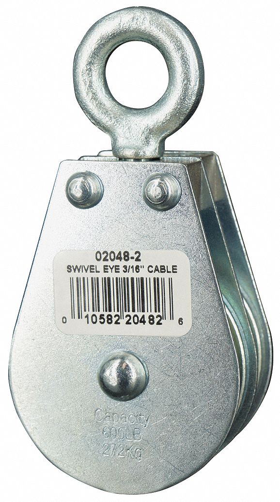 swivel pulley block