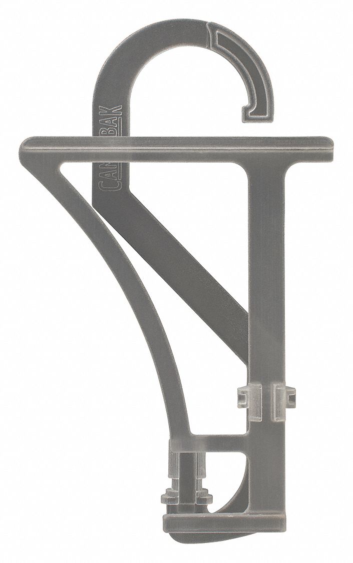 Reservoir Dryer: Gray, Reservoir Dryer, 3 17/32 in Overall Lg, 19/32 in Overall Wd