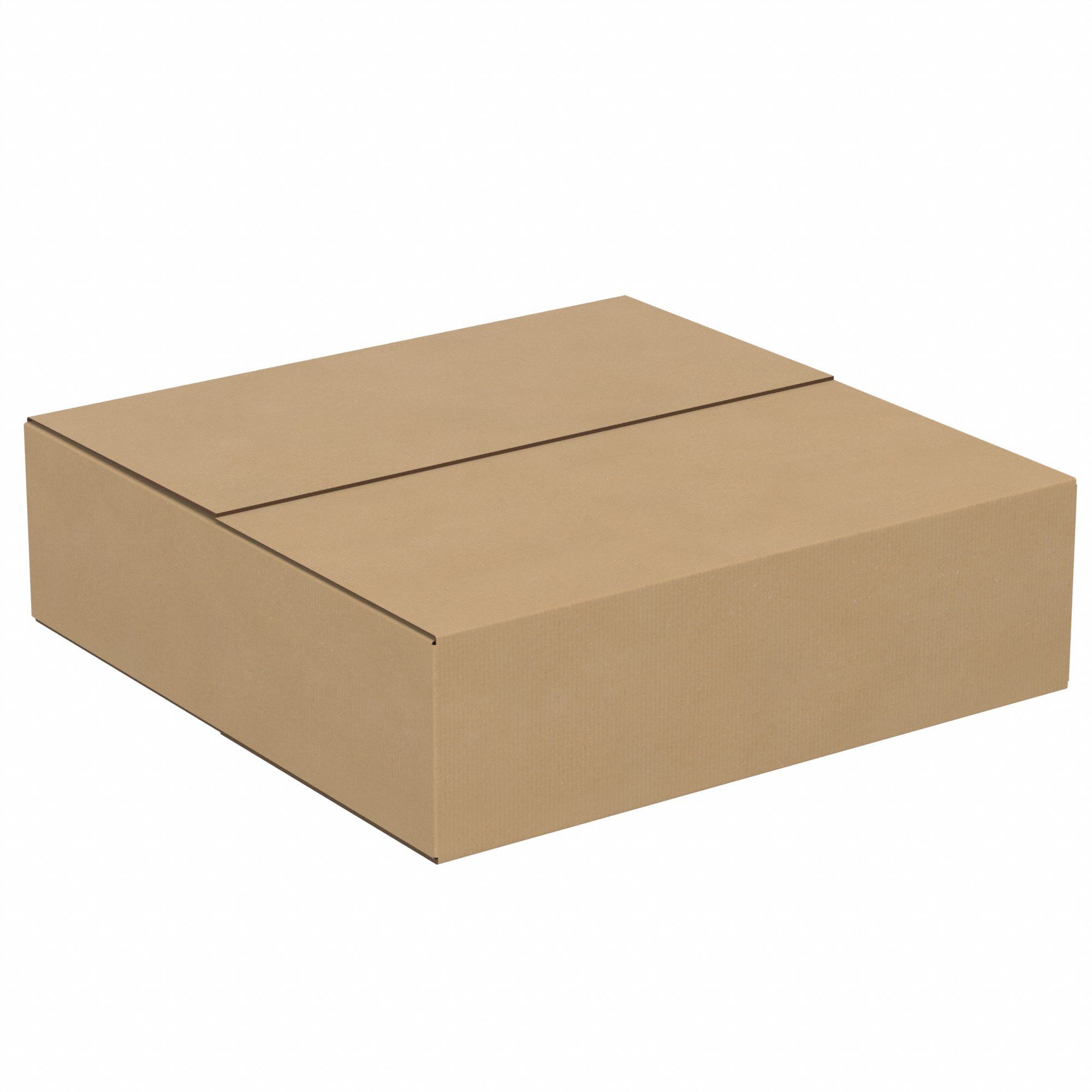 Shipping Box: 22 in Inside Lg, 22 in Inside Wd, 6 in Inside Ht, 32 ECT - Flat, Single Wall