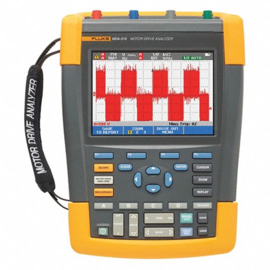 FLUKE Handheld Motor Drive Analyzers 493V10FlukeMDA510 Grainger