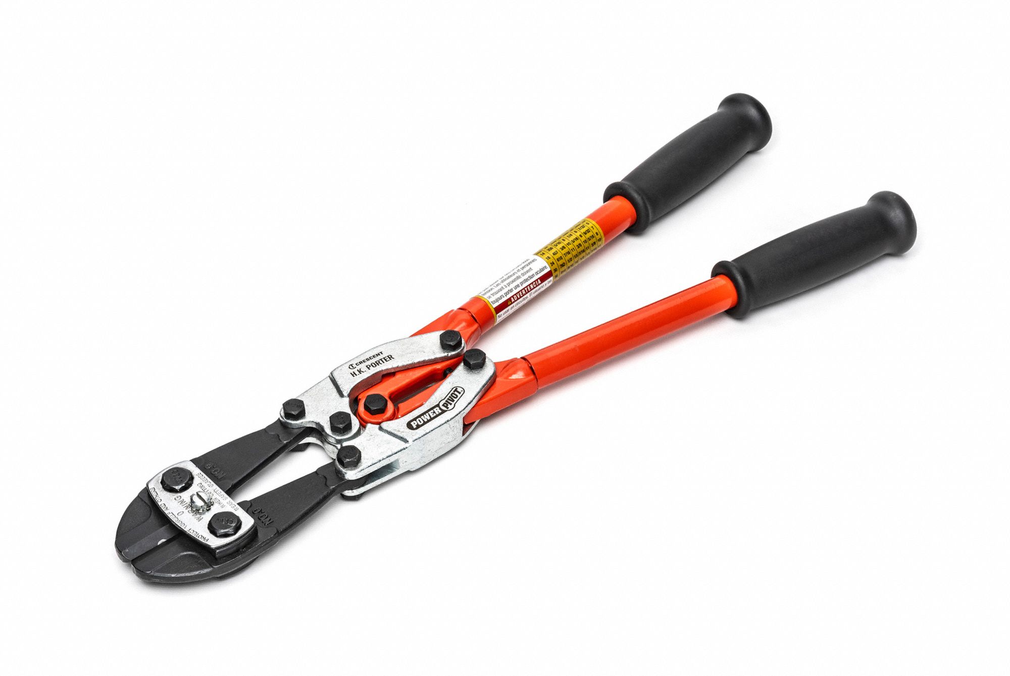 CRESCENT H.K. PORTER Steel Bolt Cutter,18 9/16 in Overall Length,9/32