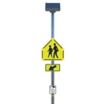 Flashing LED School Crossing with Arrow Warning Systems Signs