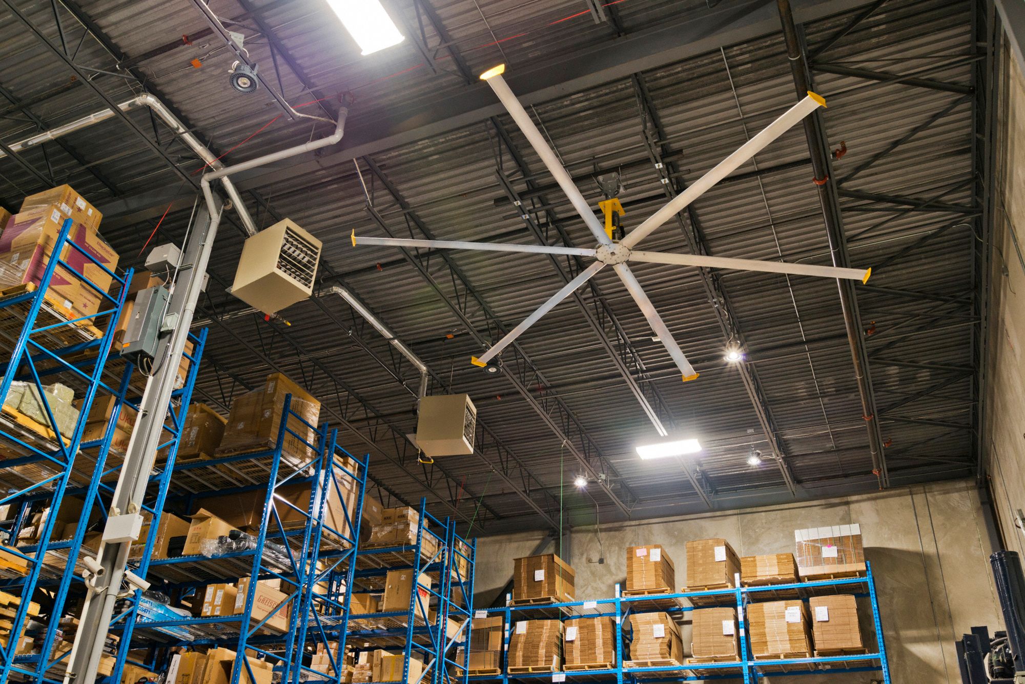 BIG ASS FANS HVLS Ceiling Fan, 8 ft, Number of Blades 6, Number of