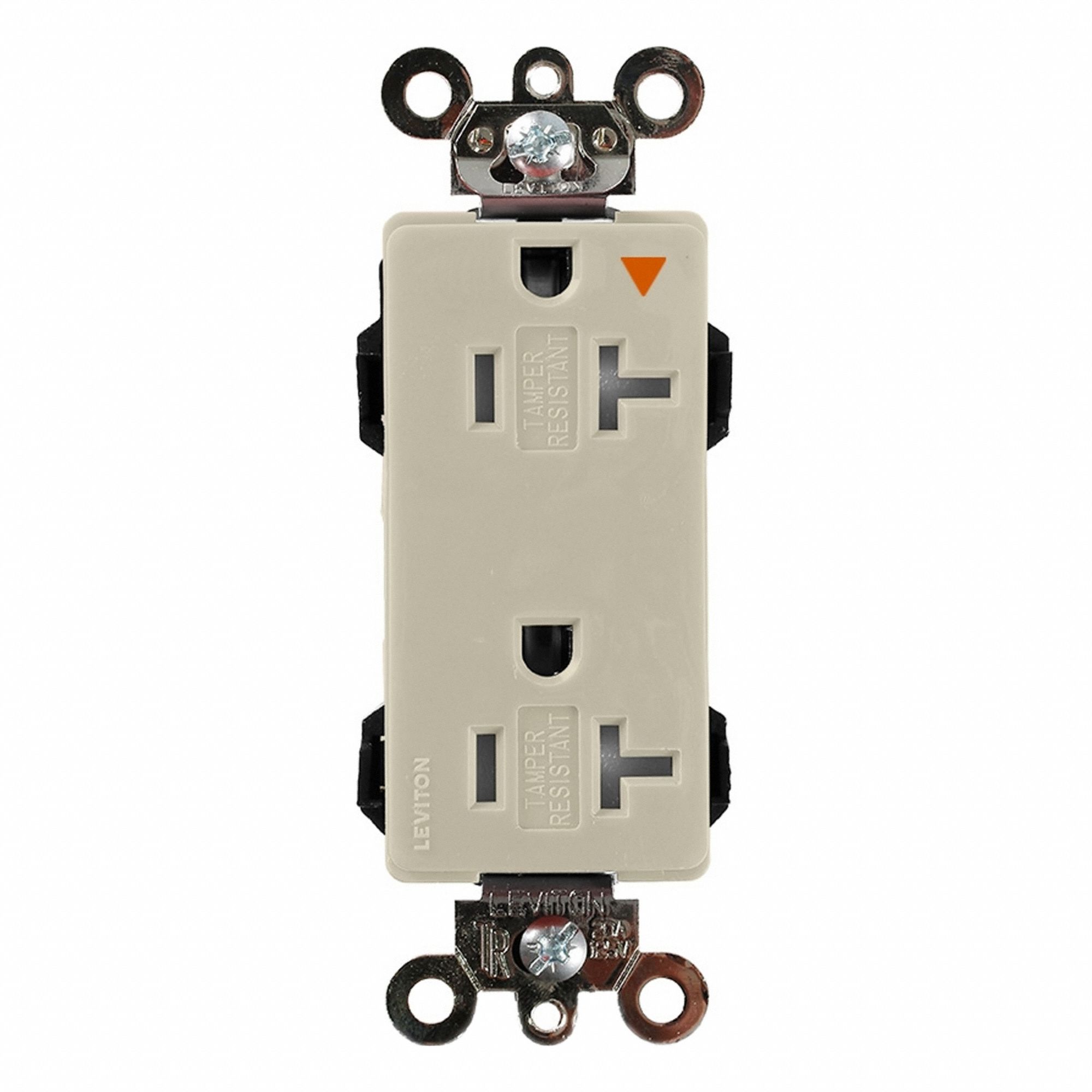 Lev-Lok Dec Plus IG Dup 20A 125V TR Ivr