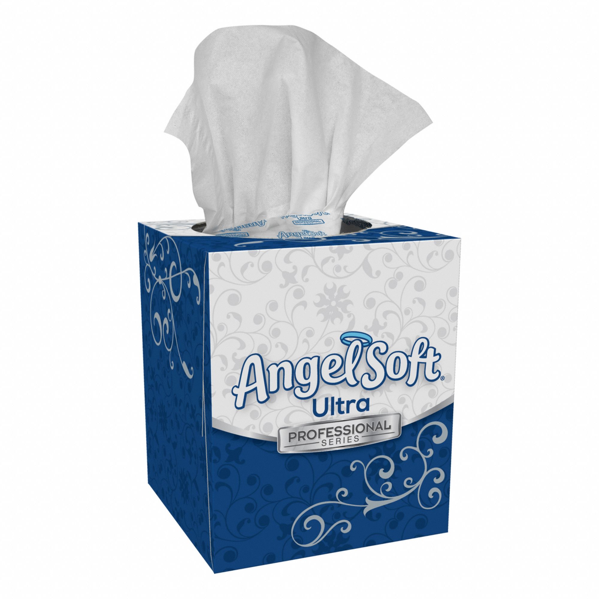 Facial Tissue: Cube, Angel Soft Ultra Professional Series®, 96 Sheets, 2 Ply, 36 PK