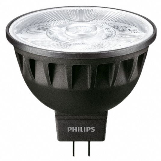 gemak Lezen Voorwaarde PHILIPS, MR16, 2-Pin (GU5.3), LED Bulb - 494C73|7MR16/LED/830/F35/DIM 12V  10/1FB - Grainger