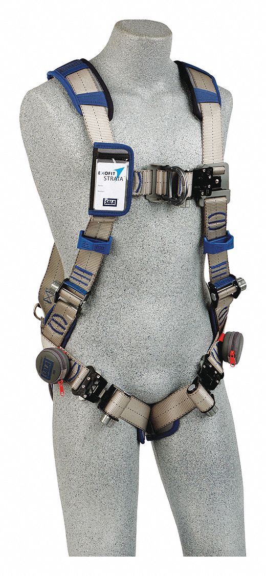 3M DBISALA Full Body Harness Climbing, Vest Harness, Back/Chest