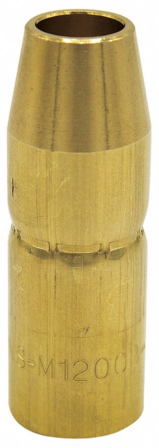 NOZZLE, ACCULOCK MDX, ½ IN BORE DIAMETER, CONICAL TIP, FLUSH, BRASS, 2 PACK