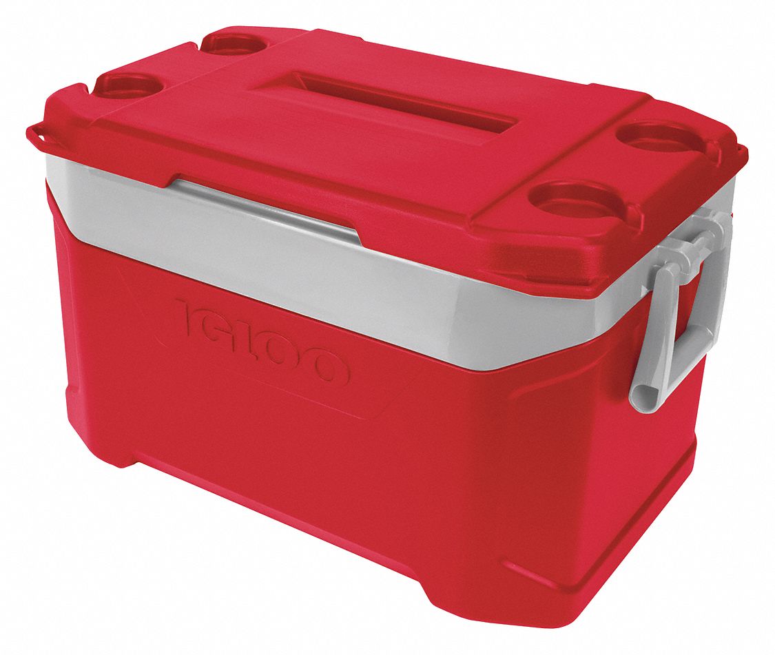 Igloo Latitude Cooler 50 qt. Red