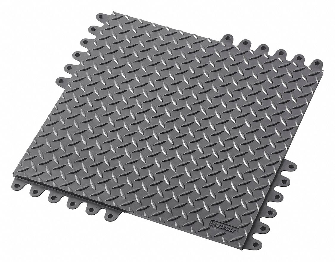 Notrax Interlocking Antifatigue Mat 1 Ea 494f15 570s1818bl