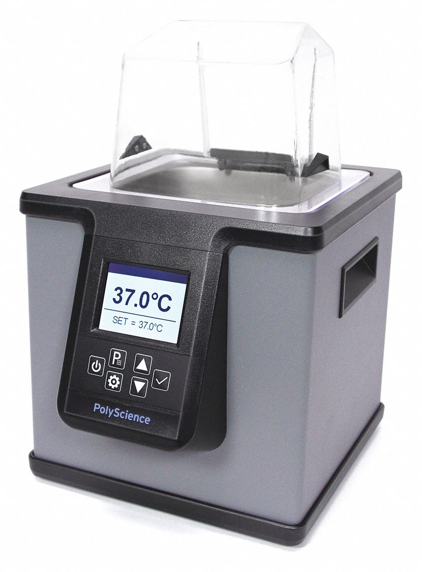 POLYSCIENCE Water Bath, 2 L, 120 V 494F23WBE02L11B Grainger