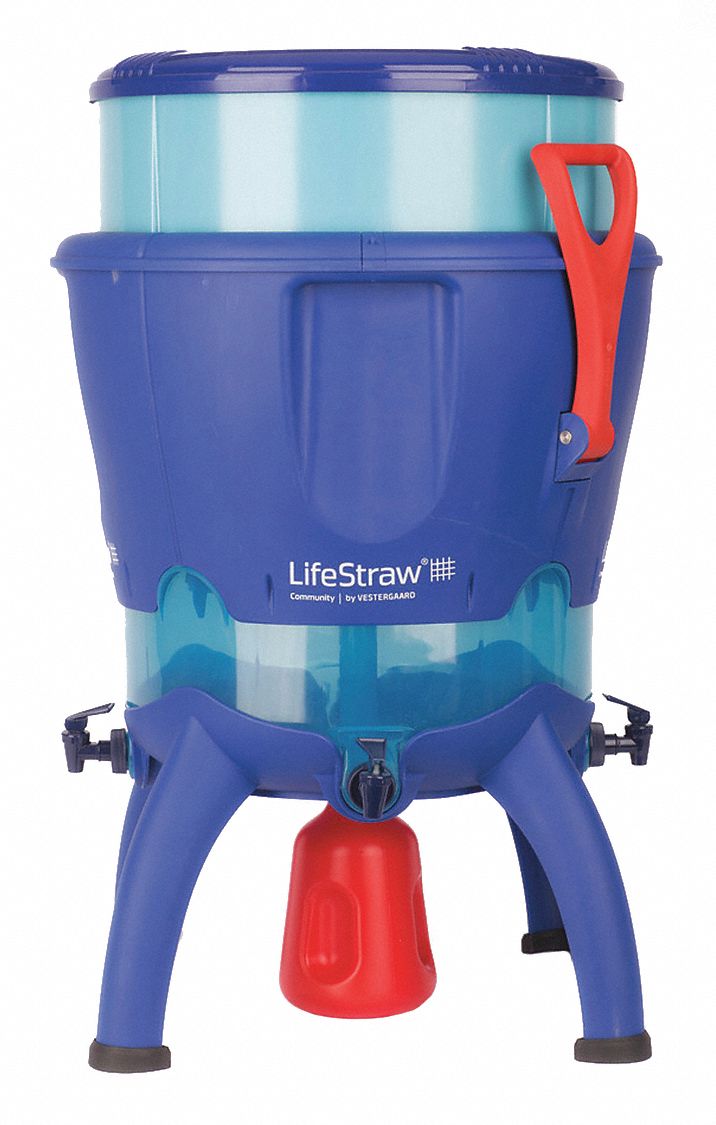 LIFESTRAW 5/8 in Plastic Water Filter System, 3.17 gpm, 43 psi 494F68LSC024 Grainger