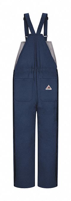 Bib Overalls: 36 cal/sq cm ATPV, Cold-Condition Insulated, 3, 38 in Max Waist Size, Tall