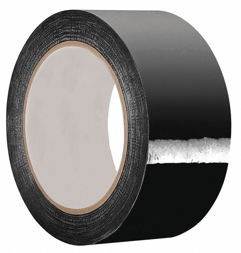 GINNVA Sticky Black Duct Tape (48mm x 7y)