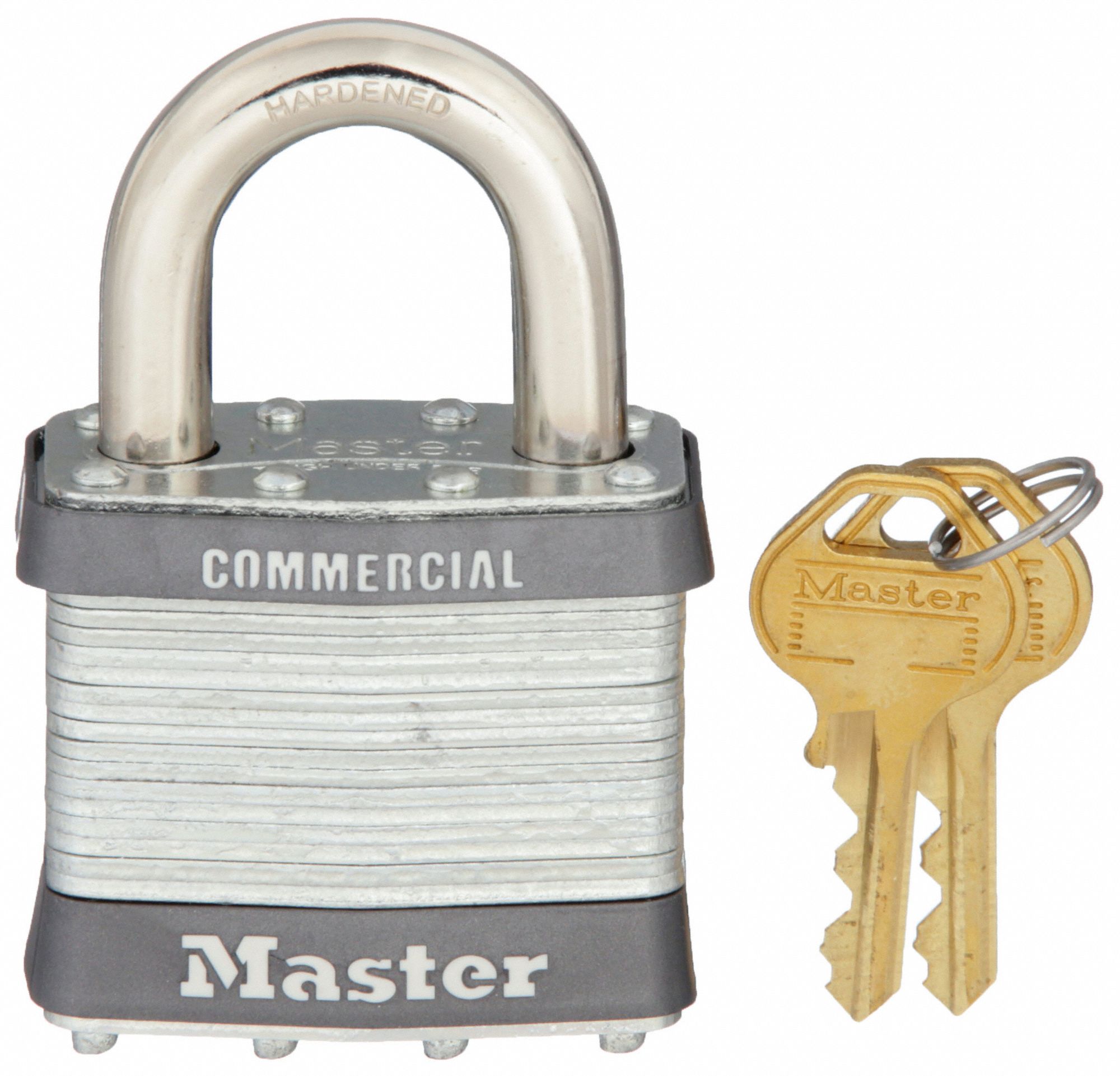 Padlock: 1 in Vertical Shackle Clearance, 15/16 in Horizontal Shackle Clearance, 3/8 in Shackle Dia