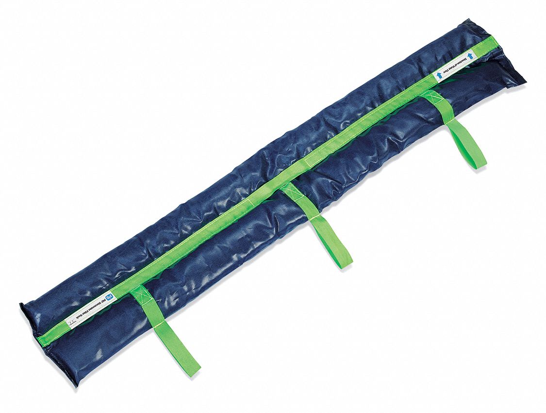 INLET GUARD, STORM DRAIN, ANTI-SEDIMENT/DEBRIS, 10 GPM, BLUE, 60 X 12 3/4 IN, PP GEOTEXTILE